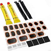 msiori 32-Piece Bicycle Tire Repair Kit - Essential Cycling Puncture Fix Set for Road &amp; Mountain Bikes