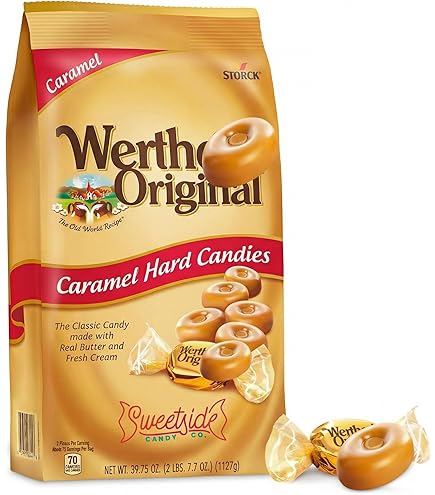 Werther's Original Creamy Toffees Eclairs, Deliciously Creamy Center 12