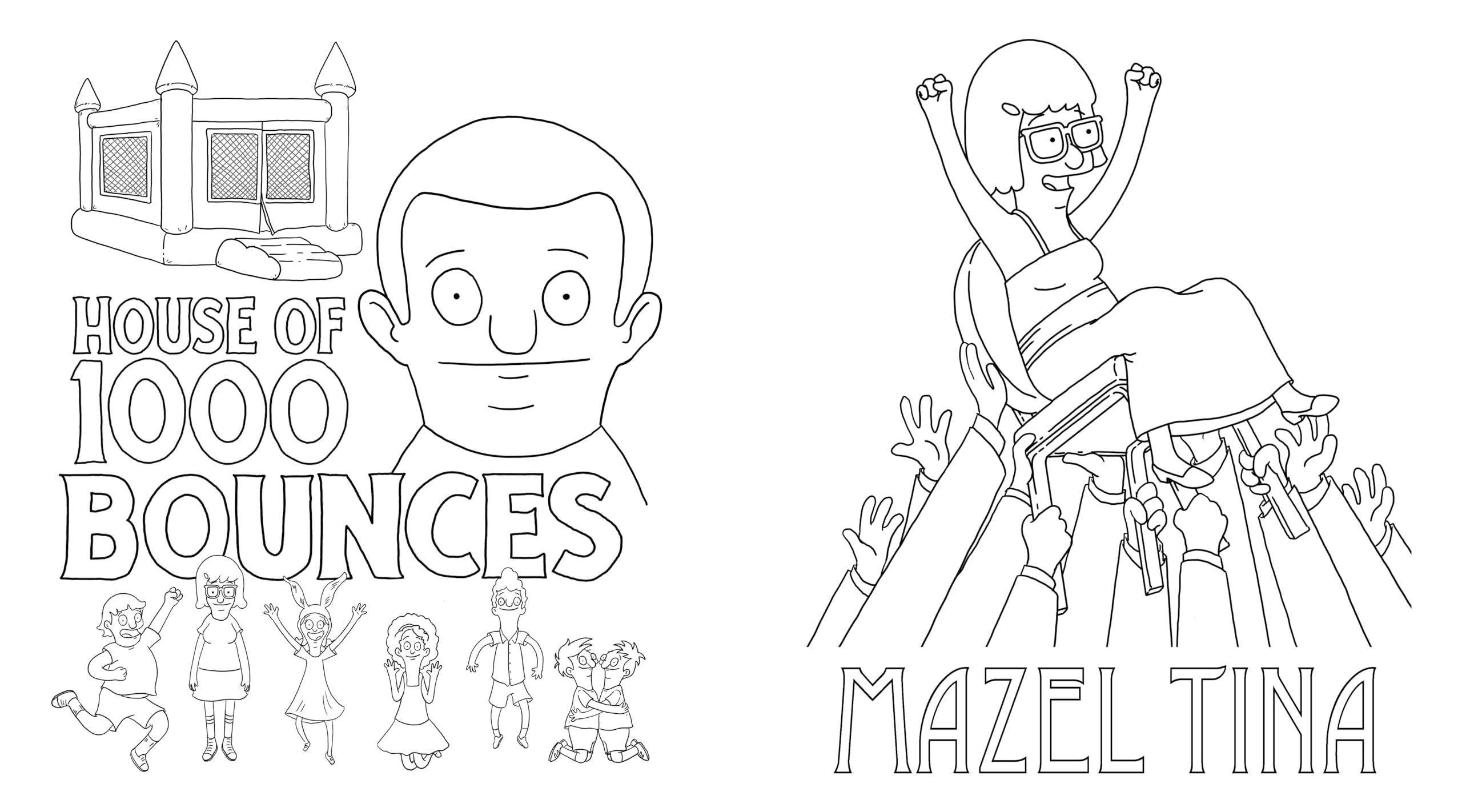 The Official Bob's Burgers Coloring Book
