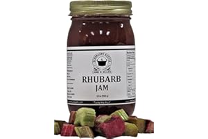 SCHERGER'S KETTLE - SHIPSHEWANA, IN Rhubarb Jam, 18 oz