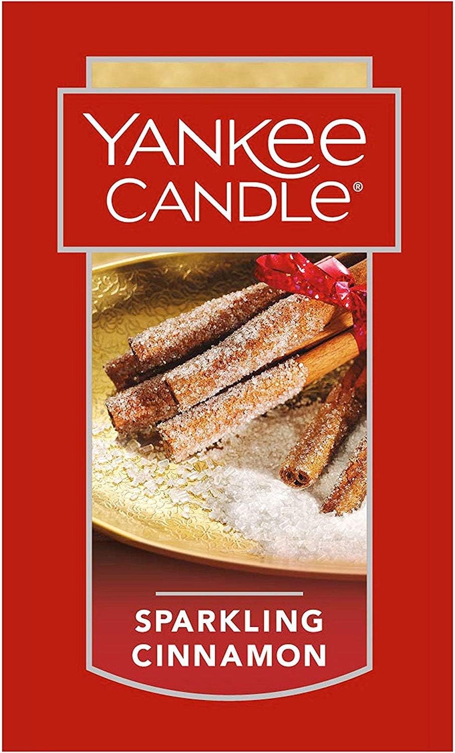 Yankee Candle Large Jar Candle Sparkling Cinnamon: Home & Kitchen