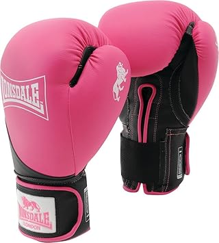 lonsdale pink boxing gloves