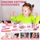 Dreamon Kids Make Up Set for Girls Washable Safe Makeup Kit 3 12 Years view 3
