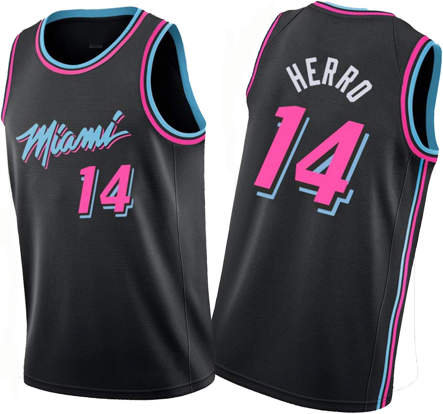 WWWJ Men's Jersey Tylér Hérro Héat 202021 City Edition Blue Pick