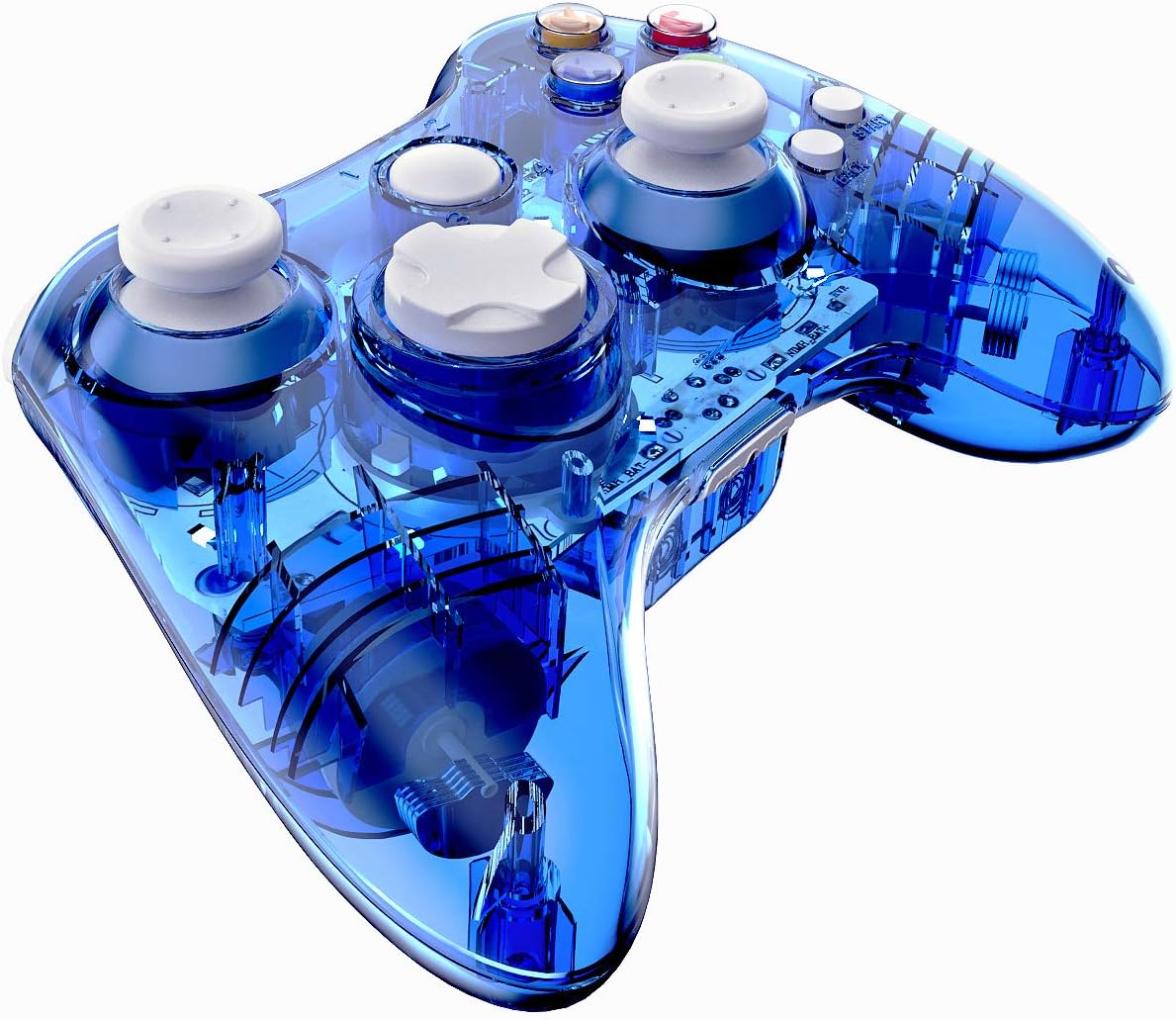 PAWHITS Wireless Xbox 360 Controller Double Motor Vibration Wireless Gamepad Gaming Joypad, Blue: Electronics