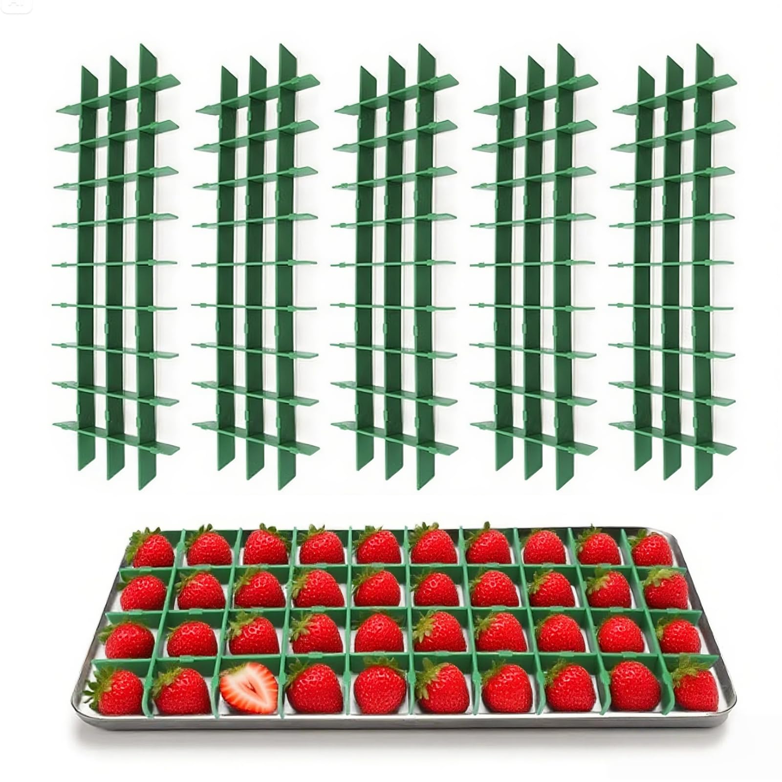 Photo 1 of 5 Sets Medium Freeze Dryer Tray Dividers Compatible with Harvest Right Trays, Freeze Dried Strawberrie Candy Fruit Dog Cat Treats Tray Dividers, Ideal Accessories for Freeze Dryer Owner