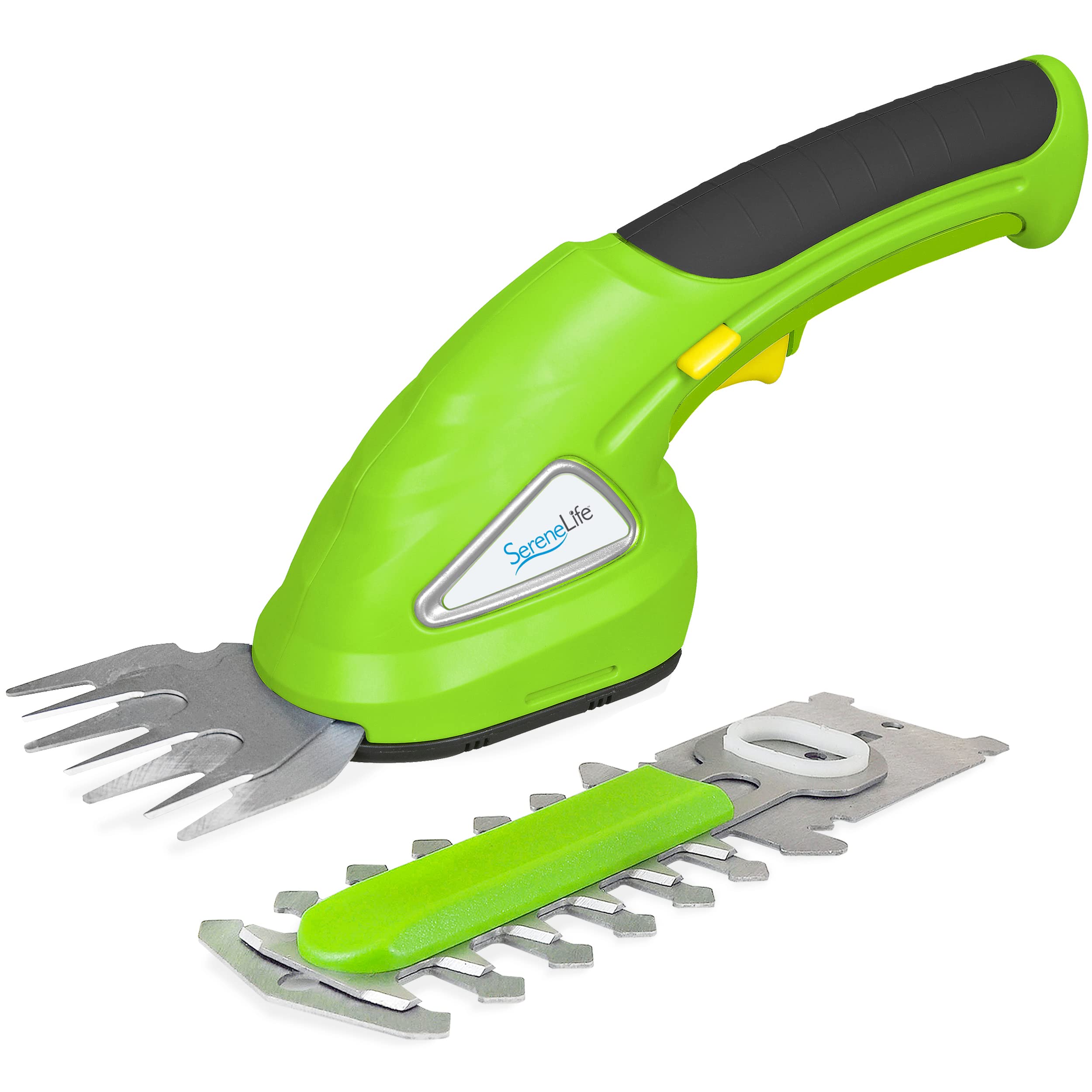 Photo 1 of Pyle Cordless Handheld Grass Cutter Shears | Portable Lightweight Electric Hedge Shrubbery Trimmer | Hand Held Garden Clippers Powered With Rechargeable 3.6V Battery | Changeable Blade Trimmers