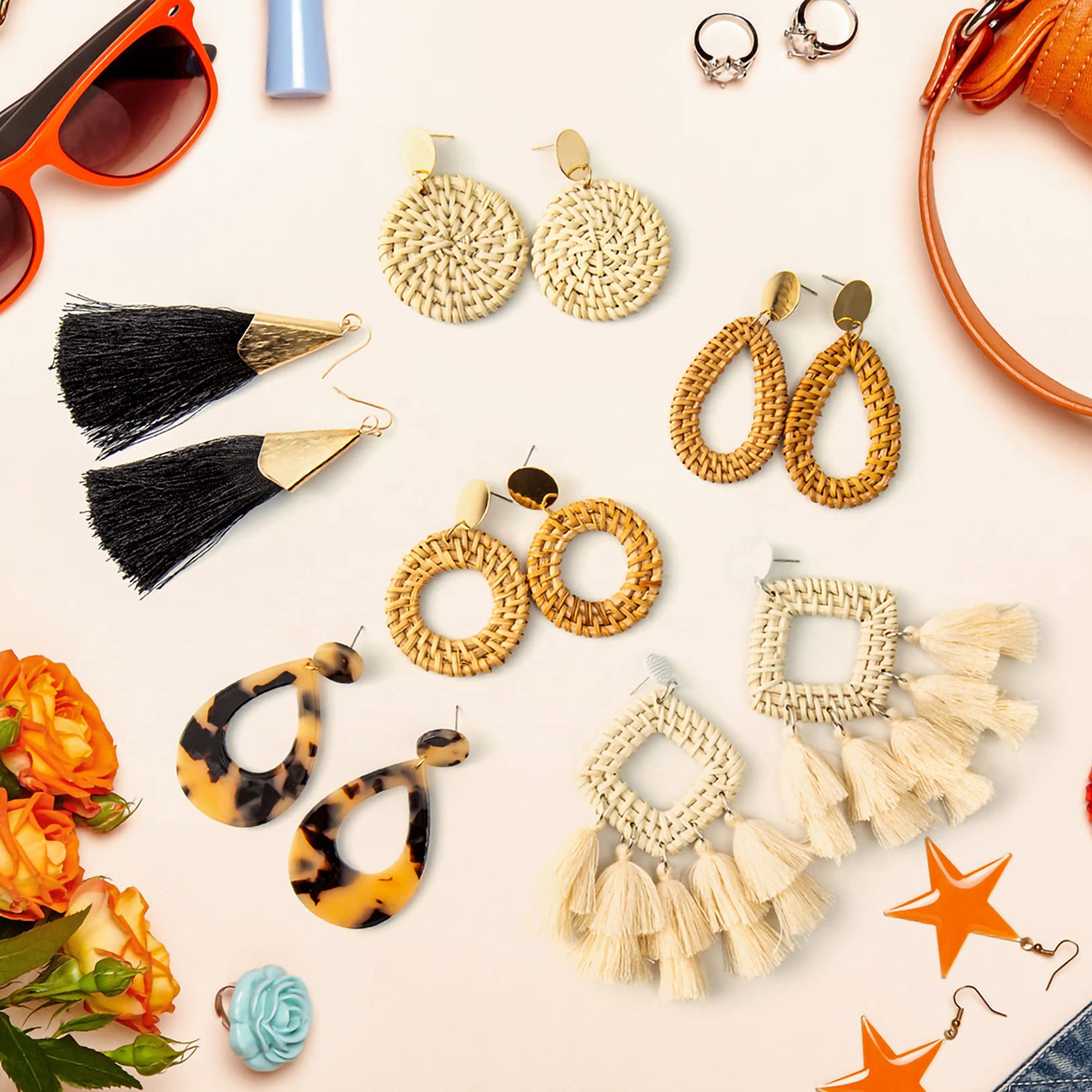 Ponpon Earrings