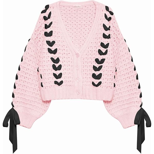 MA CHERIE 喜田彩子 RIBBON SLEEVE KNIT 1_03e0f9ef-202a-44cd-a491-