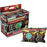 Zarpax Gun Safe Dehumidifier Camouflage - Rechargeable Desiccant Dehumidifier Bags - Reusable & Absorbs Moisture & Humidity -