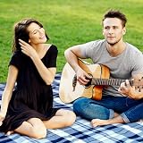 Vinsani Foldable Picnic Blanket 260 x 220 cm Outdoor Waterproof Sand Proof view 5