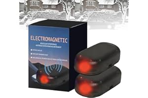 2PCS Car Interference Antifreeze Instrument,Electromagnetic Antifreeze Snow Removal Devic,Snows Remover Tool Portable for Car