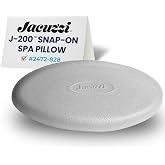 Jacuzzi 2472-824 - J-300 Pillow Insert Back Mount Replacement 2014-2025 | Headrest Assembly, Includes Insert And Mount, Uv-Resistant Material, Provides Ergonomic Support For Jacuzzi Spa Users