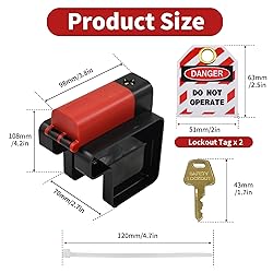 HiLKCO Adjustable Ball Valve Lockout Device - OSHA