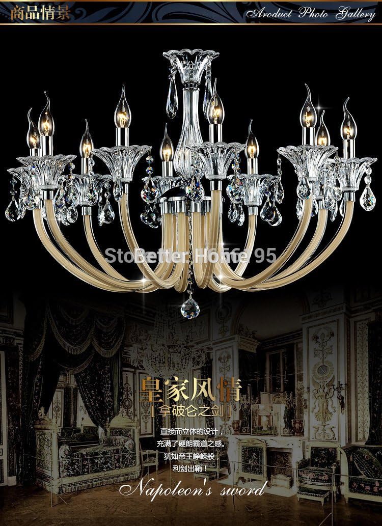 My Aashis Muuto Cristal Chandelier Lustre de Cristal Chandelier Light lampara Vintage 6 8 10 Arms Muuto Lighting Lustre de Luxury Lamp
