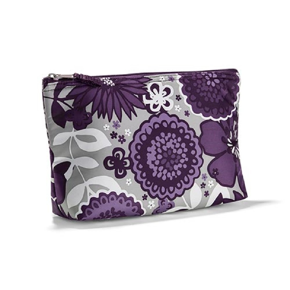 Thirty One Medium Thermal Zipper Pouch Plum Awesome
