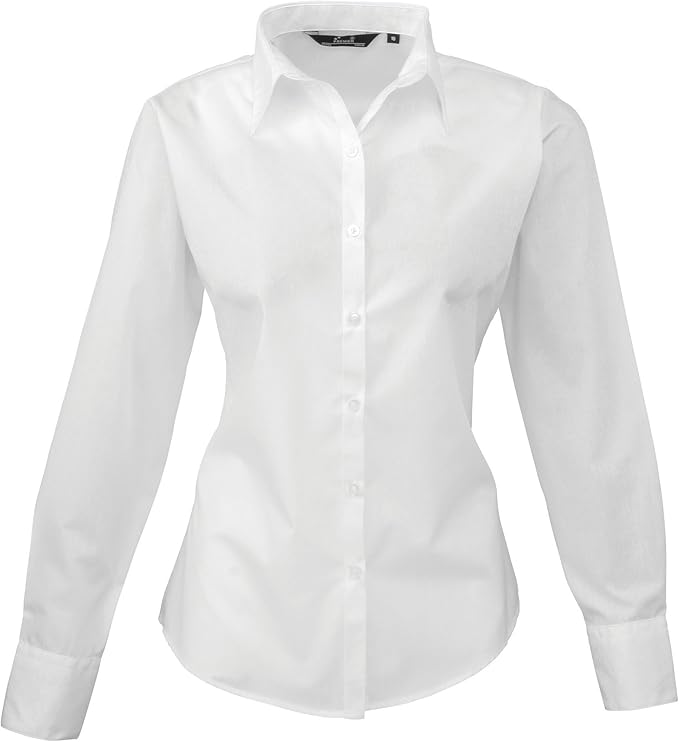 plain white womens shirt