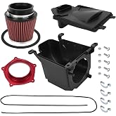 JAVIK Air Filter Kit &amp; Air Box Case Cover Cap Seal For Yamaha YFZ450 2004-2013 YFZ450X 2008