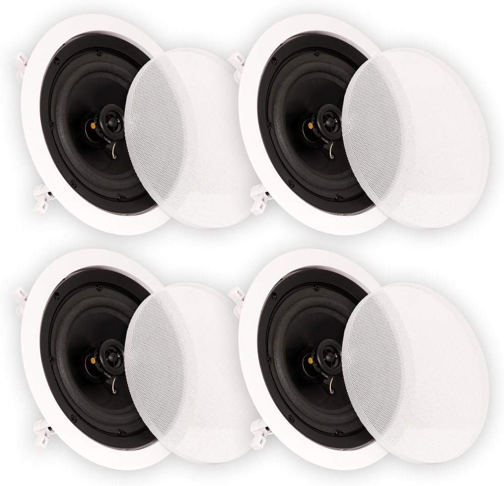 Amazon Com Theater Solutions Cs6c In Ceiling 6 5 Speakers