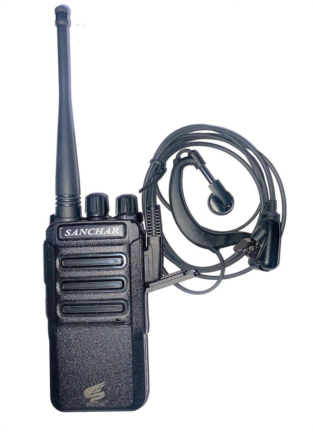 UHF License Free walkie Talkie with Earpiece Long Range Sanchr G3U