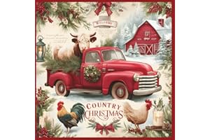 Country Christmas Scrapbooking Papers