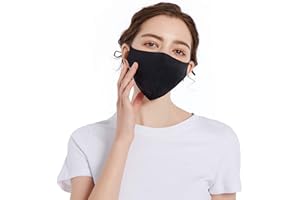 ROSEWARD 100% Mulberry Silk Face Mask for Women Men Reusable Adjustable with Filter Pocket