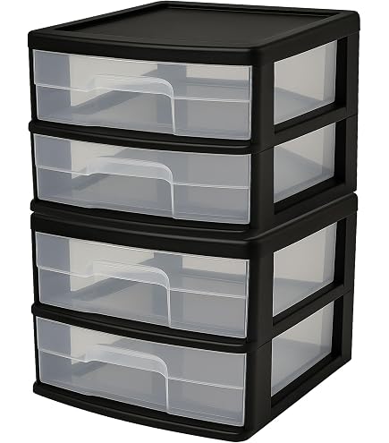 Rotho Tower Brisen Design ladekast 3x16L met Wielen Cappuccino