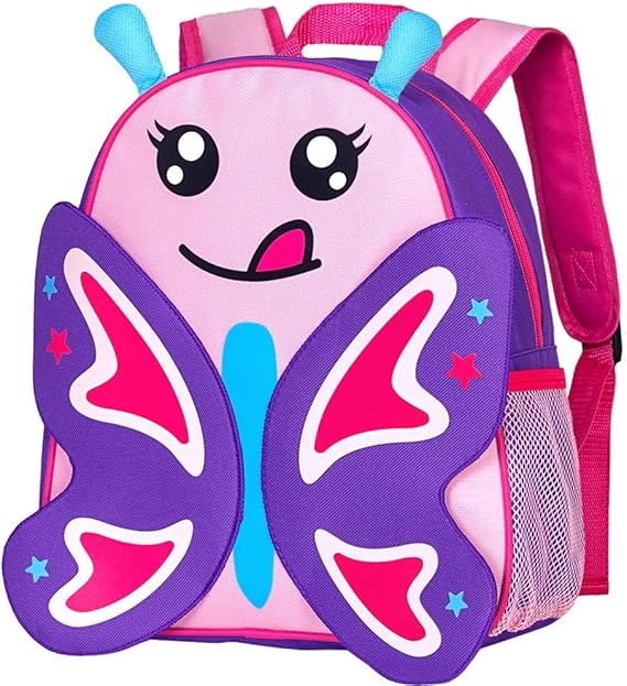 Toddler Backpack for Girls, 12" Butterfly Preschool Bag Amazon.ca Baby