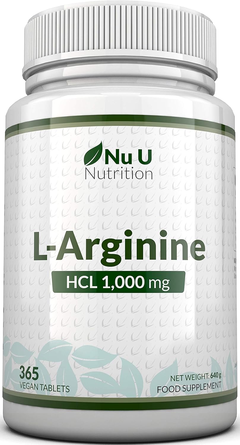 LArginine 4000 365 Vegetarian and Vegan Tablets Up to One Year