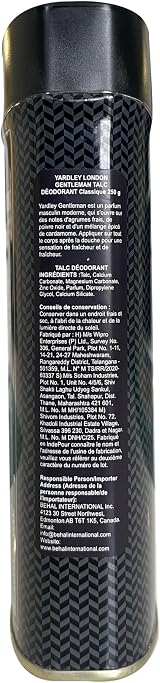 Yardley London Gentleman Classic Talcum Powder 250 g view 2