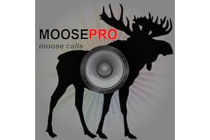 REAL Moose Calls App for Moose Hunting and Big Game Hunting - BLUETOOTH COMPATIBLE