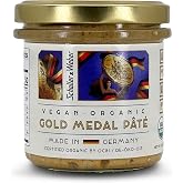Schaller &amp; Weber Vegan Gold Medal P&acirc;t&eacute;,Organic Vegan Pate, 4.4oz (1pk) | Plant-Based Luxurious Savory Spread for Sandwiches | Vegetarian Snacks, Charcuterie, &amp; Appetizers | All Natural Ingredients