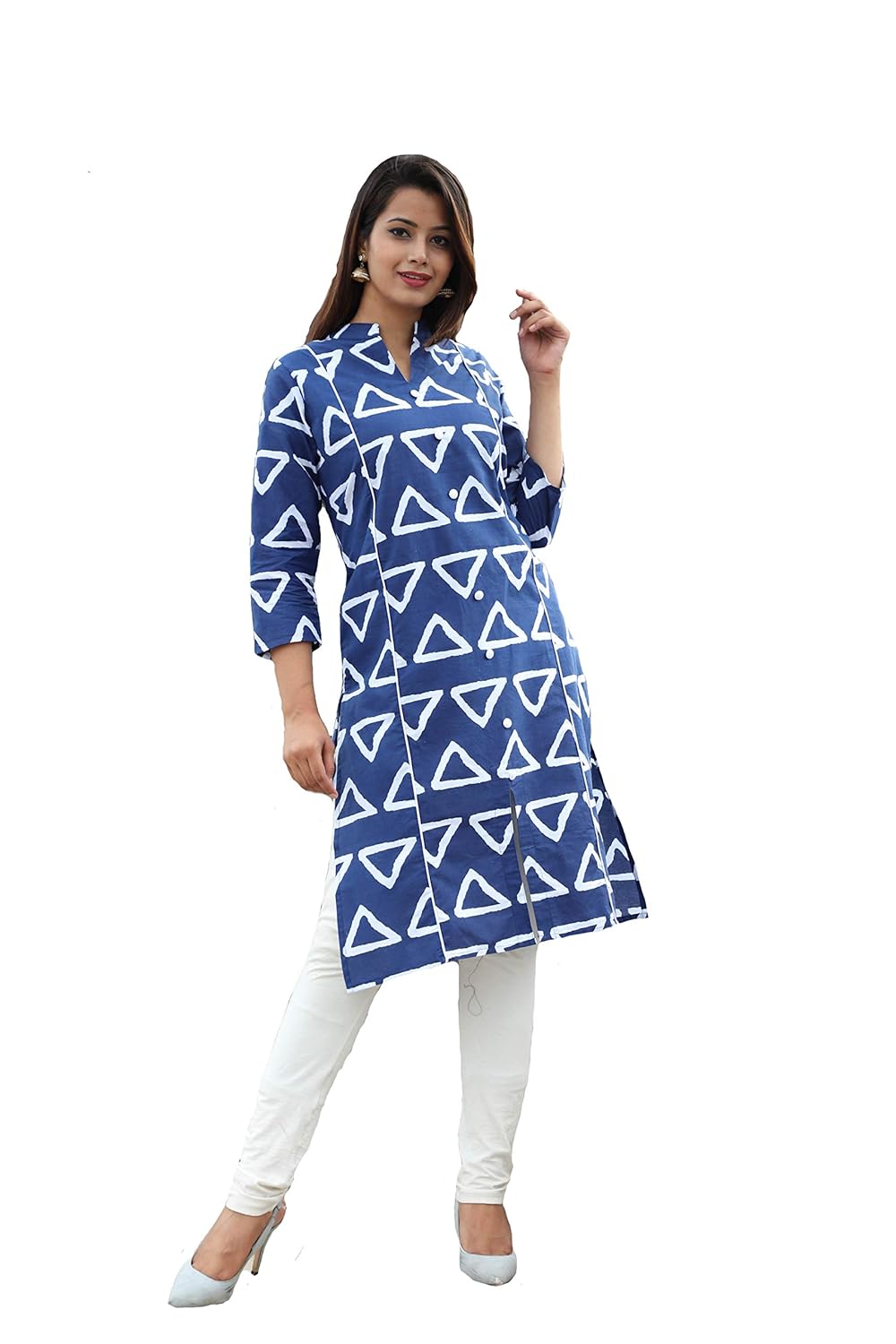 Printed cotton kurti design Clearance