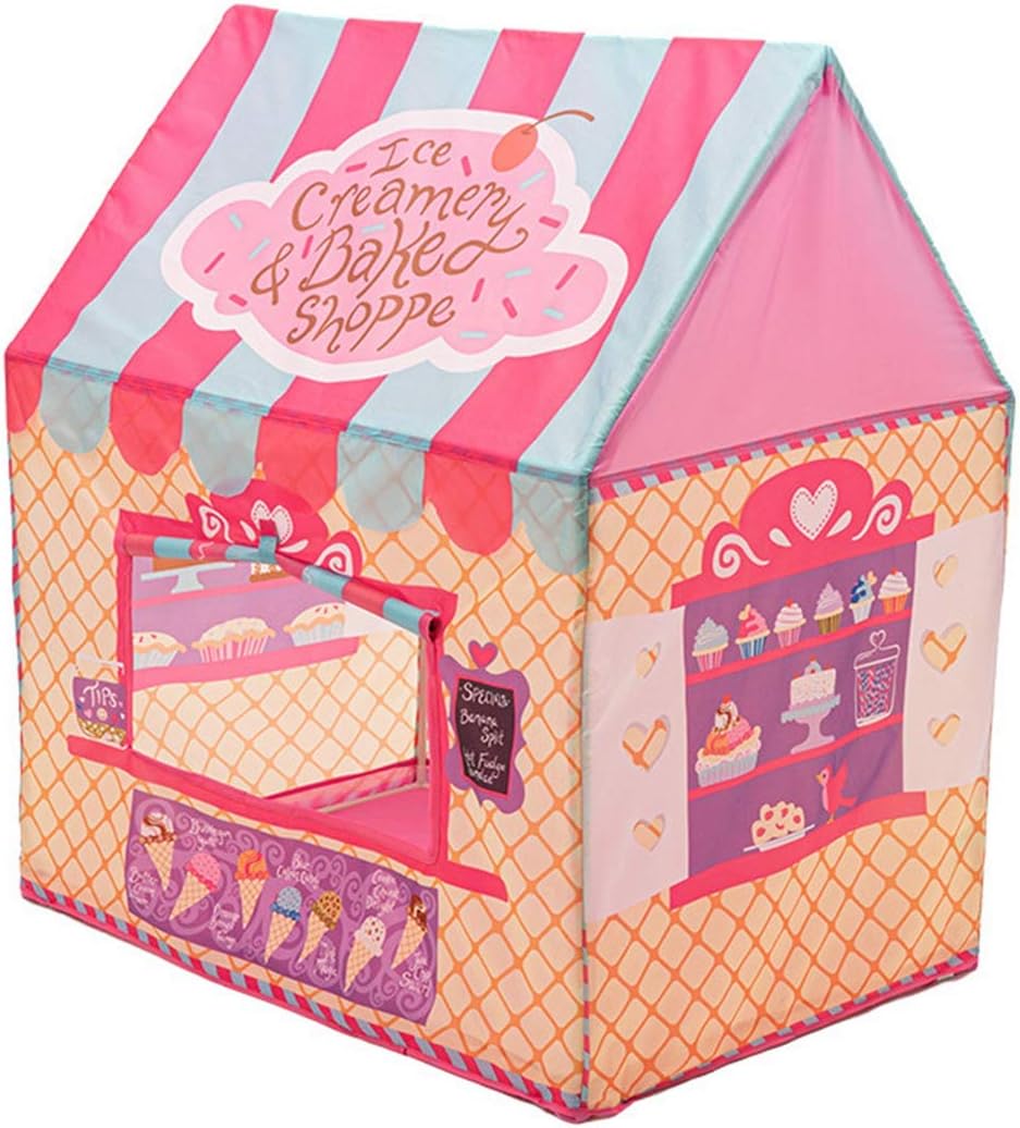 Anjetan Ice Cream Play Tent Creative Funny Collapsible Folding Portable
