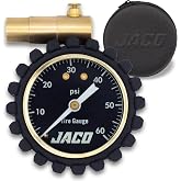 JACO MBX-60 Presta Tire Pressure Gauge for Bikes (Max 60 PSI) | MTB &amp; XC Series