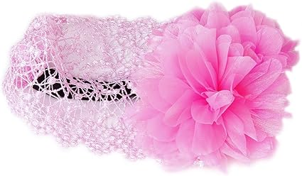Bandeau Headband Elastique Large En Dentelle Et Fleur Pour Bebe Fille 6 24 Mois Amazon Fr Bebes Puericulture