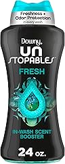Downy Unstopables In Wash Scent Booster Beads, Fresh Scent, 24 oz, Laundry Beads for Odor Protection (Packaging May Vary)