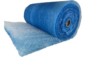 wioboy Paint Booth Exhaust Filter Roll, (30" x 100ft) 18 Gram Heavy Duty Fiberglass Paint Arrestor for Spray Booth