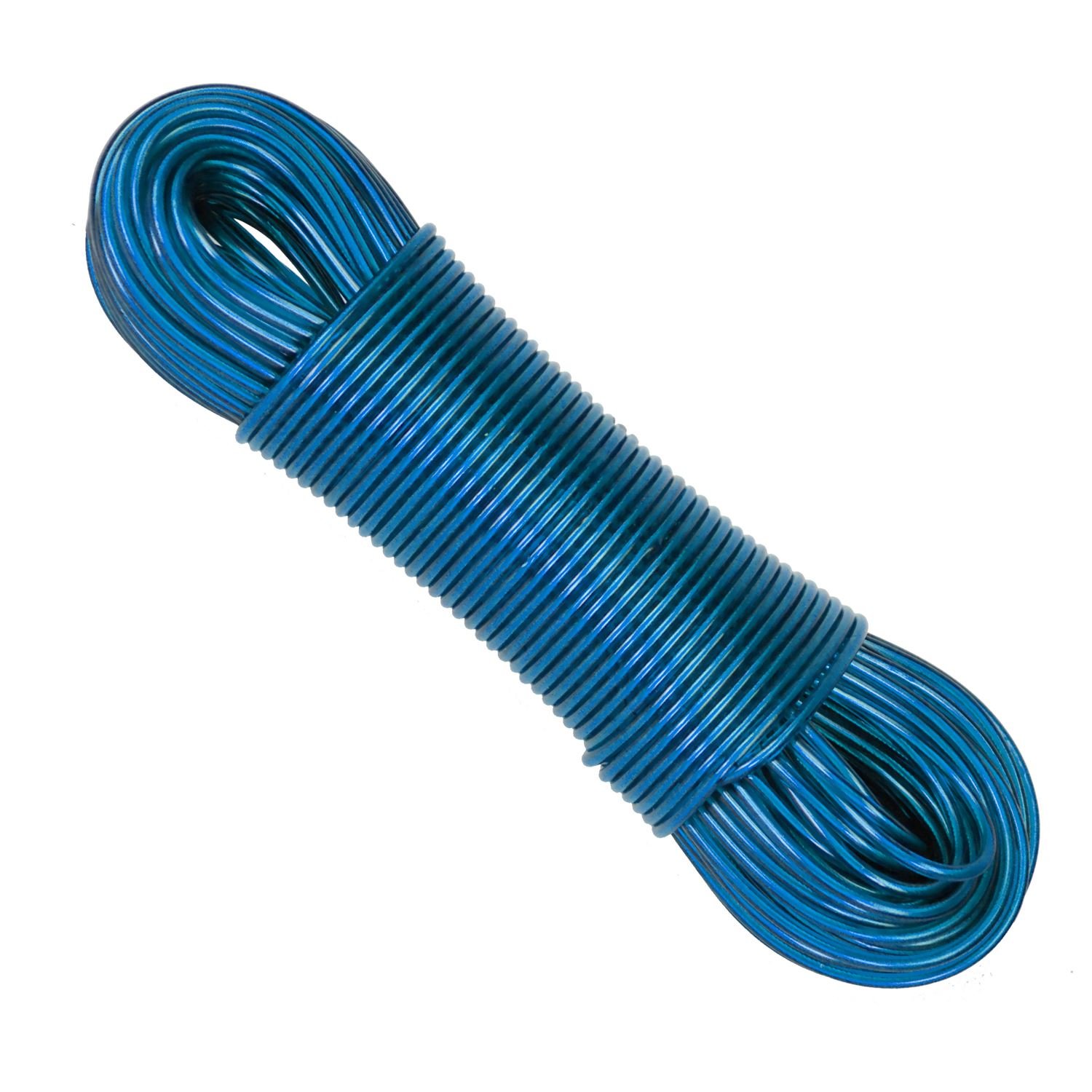 CrazyGadget® 50m Steel Core Thick Strong Garden Outdoor Laundry Washing Cloth Line Plastic PVC Rope (x1)