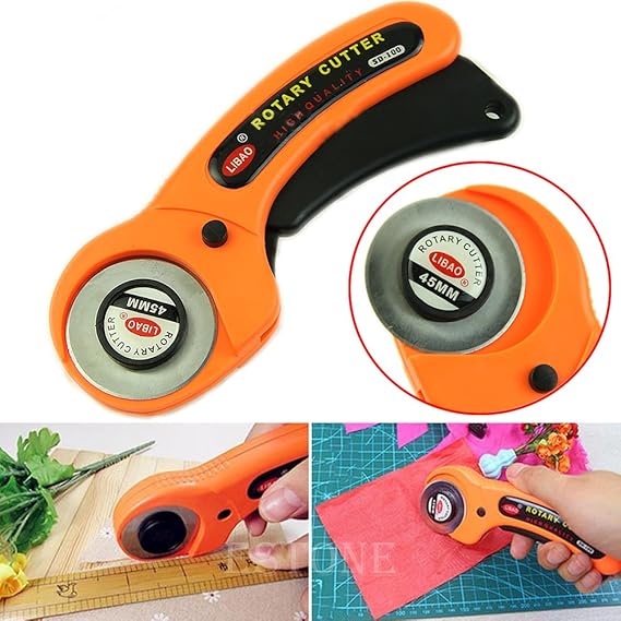 HeroNeo® 45mm Rotary Cutter Premium Quilters Sewing Quilting Fabric