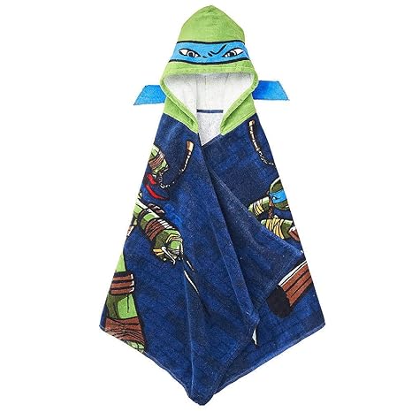 ninja turtle hooded towel