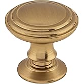 Top Knobs TK320HB Top Knobs TK320 Reeded 1-1/4 Inch Mushroom Cabinet Knob from The Chareau Collection