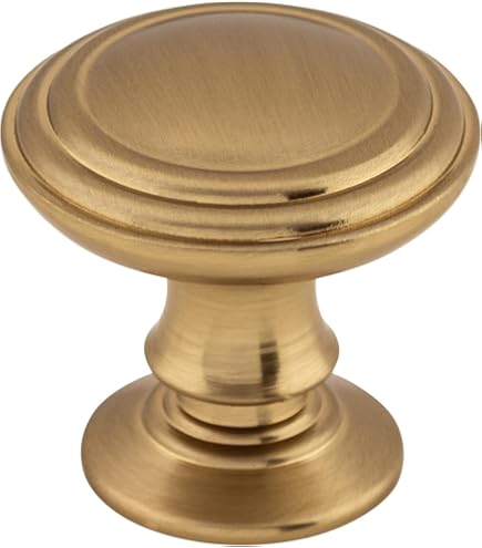 Top Knobs TK324HB Reeded Bar Pull – 7" Center-to-Center, Honey Bronze