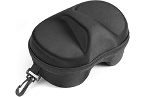 OASISGUEST sailupxinyuan Diving Mask Case Portable Swimming Scuba Glasses Storage Box Protective Container Case (Black)