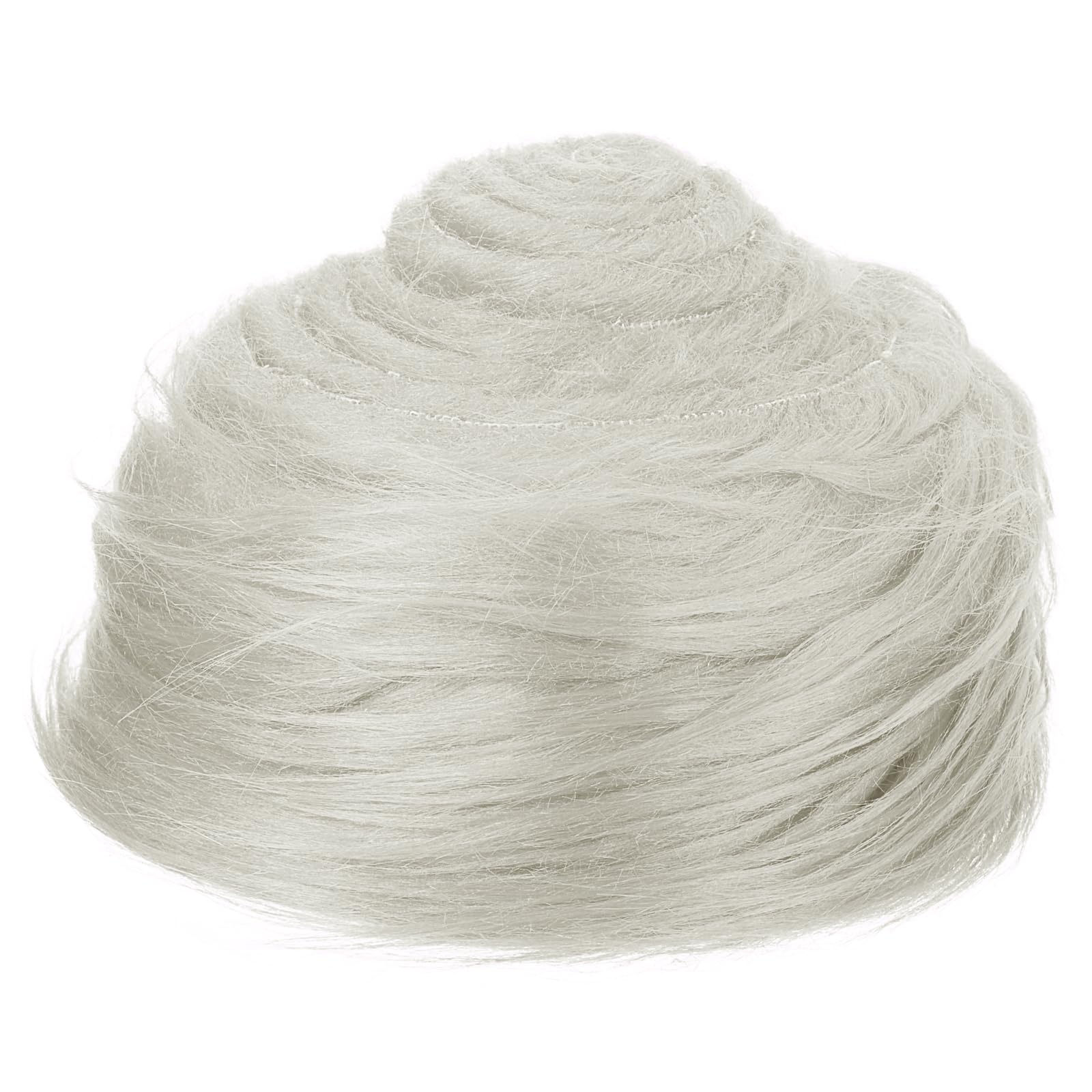 PATIKIL Plush Faux Fur Fabric Precut Strips, 59" x 2" Fluffy Faux Fur Ribbon for DIY Crafts Christmas Halloween Gnome Beard, Grey