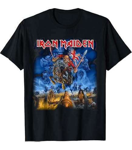 Amazon.com: Iron Maiden Can I Play with Madness T-Shirt : Clothing