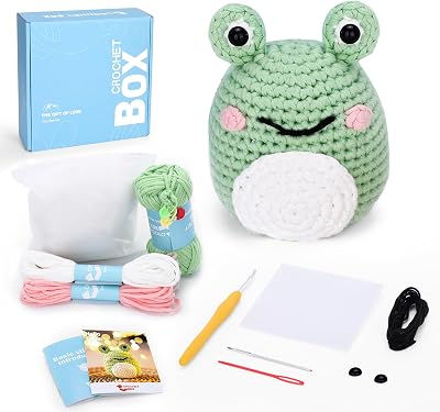 CROCHET BOX Tortoise Crochet Kit for Beginners Learn to Crochet