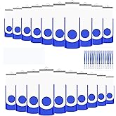 2GB Bulk Flash Drive 50 Pack EASTBULL USB 2.0 Metal Flash Drives Bulk Swivel USB Drives Bulk Thumb Drives Pack (2GB)