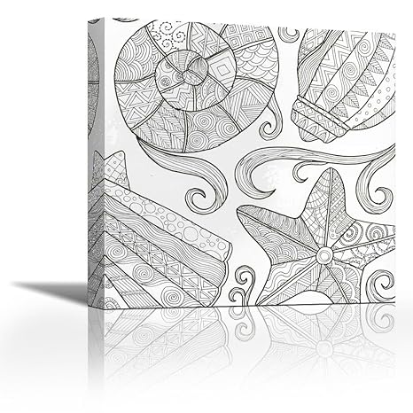 Karmakara Ocean Floor Fine Art Print On Fine Art Canvas