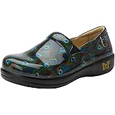 Alegria Womens Keli Professional Clog Peacock Leather 6-6.5 M US